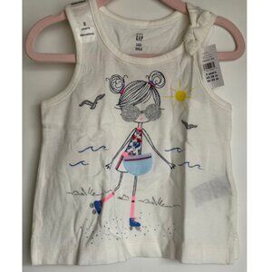 NWT Girlie GAP Tank Top Size 2 years
